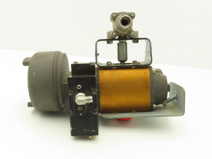 Flowserve MK501 Pneumatic Actuator with 1/2"NPT Stainless Ball Valve 1440 CWP