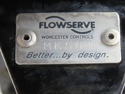 Flowserve MK501 Pneumatic Actuator with 1/2"NPT Stainless Ball Valve 1440 CWP