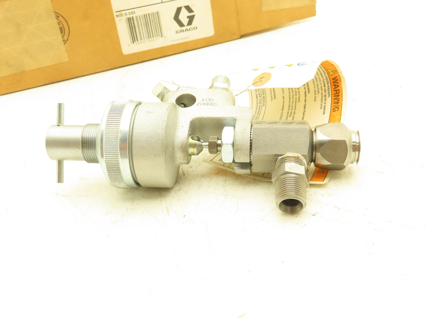 Graco 206-660 Hydra-Mastic Stainless Steel Automatic Spray Gun