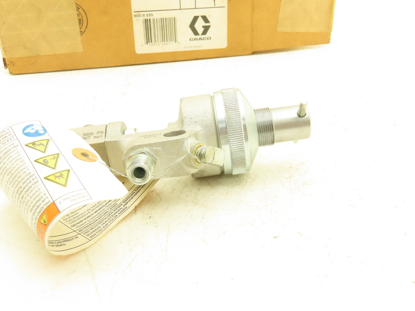 Graco 206-660 Hydra-Mastic Stainless Steel Automatic Spray Gun