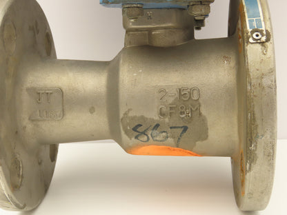Jamesbury 2" 5150 31 3600 MT 316SS Ball Valve & Pneumatic Actuator VPVL250 SR6 B