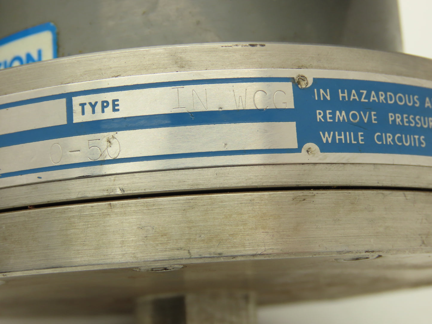 Viatran 503 Stainless Pressure Transmitter 0-50 IN.WCD Range