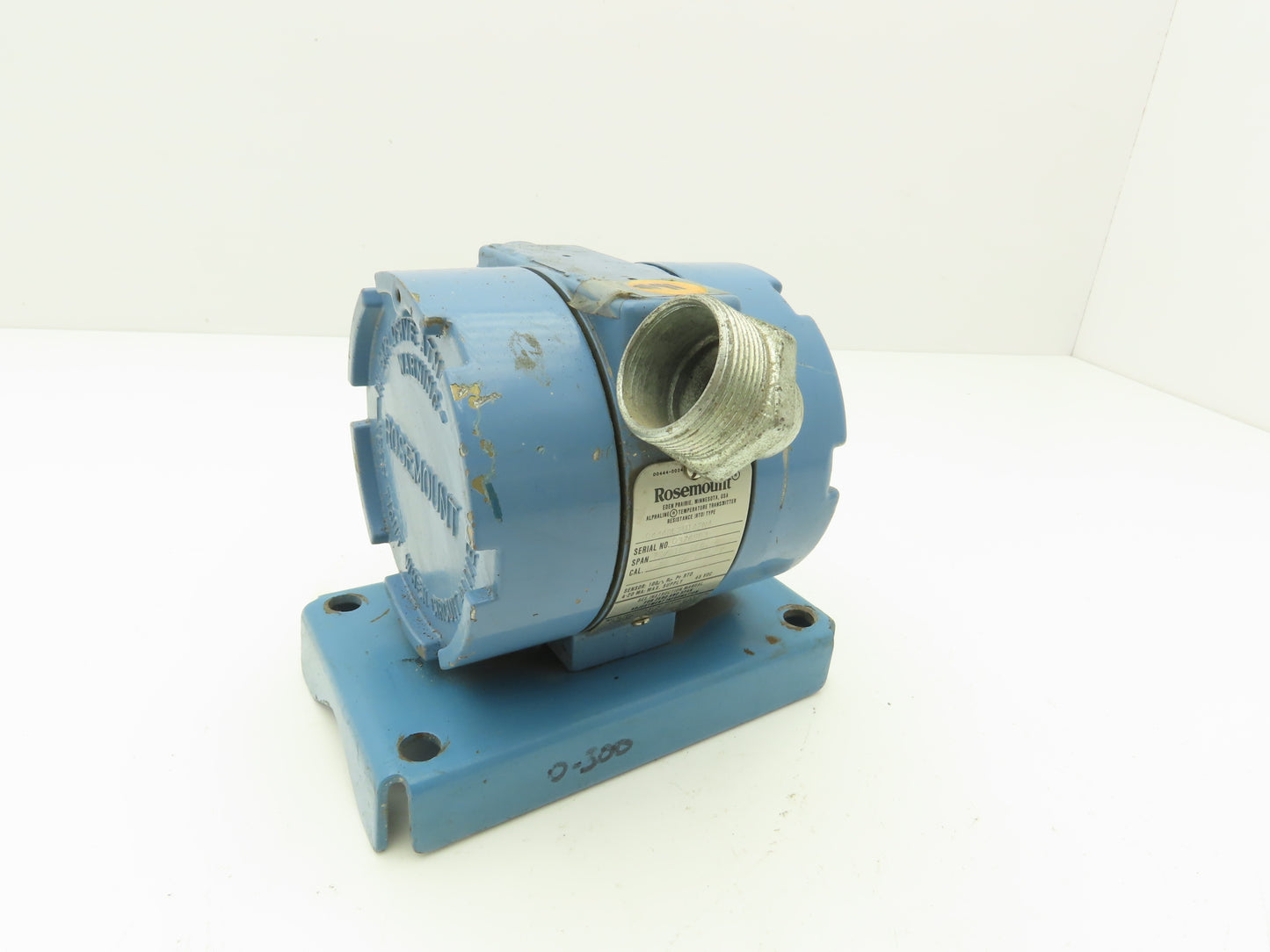 Rosemount 0444RL2U1A2NA Temperature Transmitter 0-300°F 45VDC