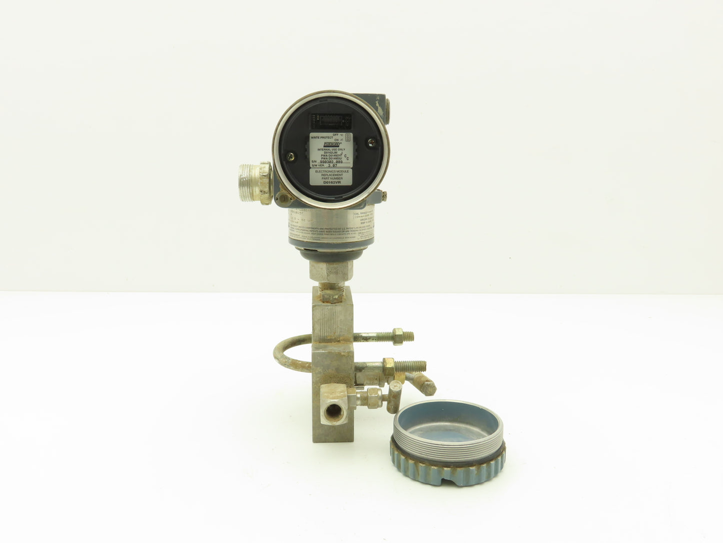 Foxboro IGP10-D20D1F-Z1 Pressure Transmitter 1/2" Stainless Manifold 300 PSI