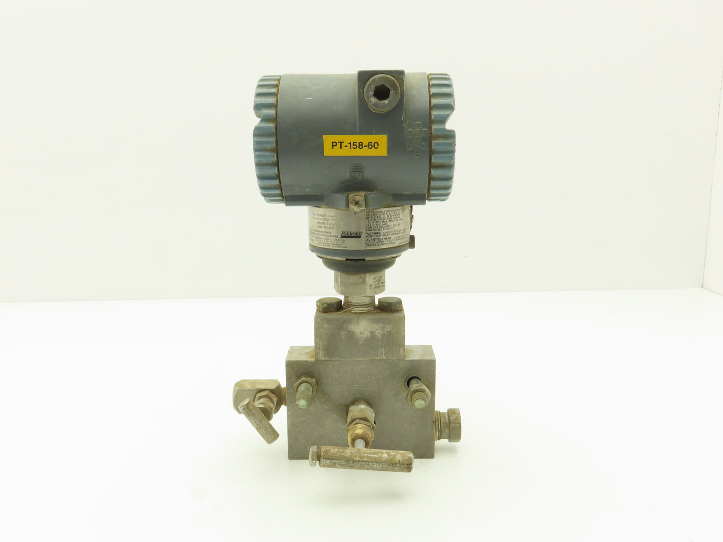 Foxboro IGP10-D20D1F-Z1 Pressure Transmitter 1/2" Stainless Manifold 300 PSI