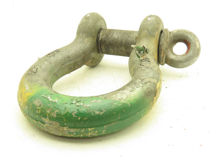 Crosby 25T 1-3/4" Galvanized Carbon Anchor Shackle with 2" Alloy Screw Pin