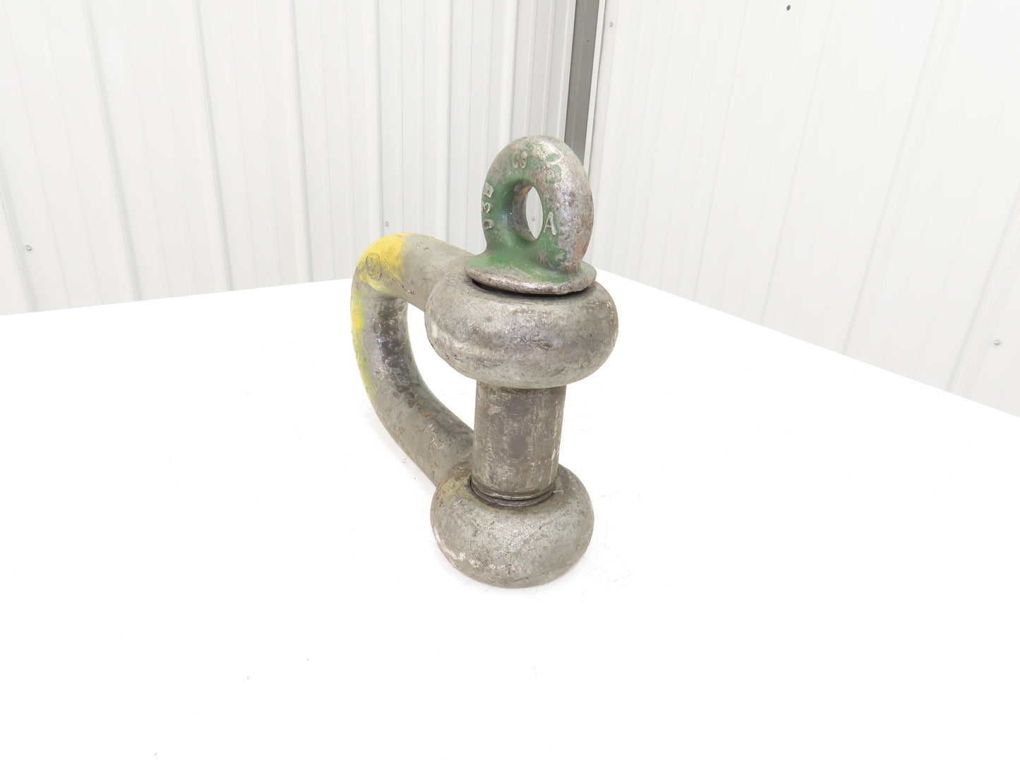 Crosby 35T 1-15/16" Galvanized Carbon Anchor Shackle with 2-1/4" Alloy Screw Pin