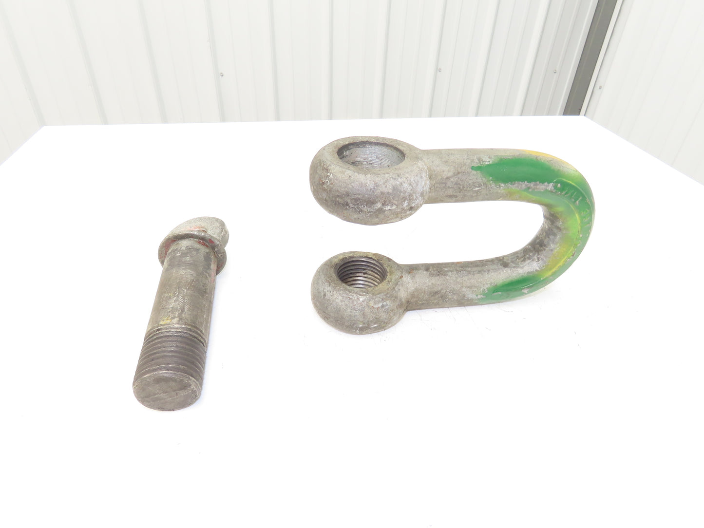 Crosby 35T 1-15/16" Galvanized Carbon Anchor Shackle with 2-1/4" Alloy Screw Pin