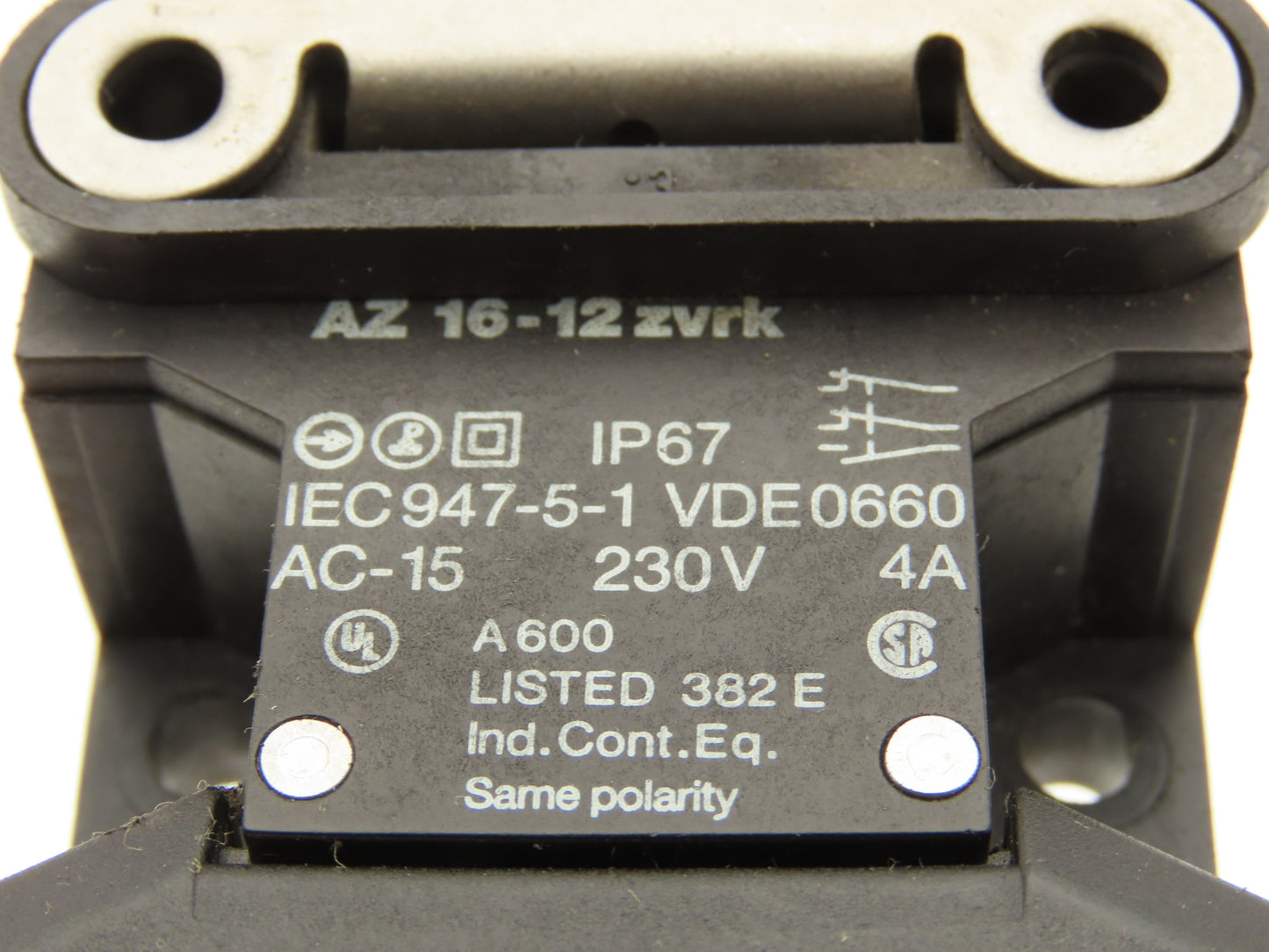 Schmersal AZ16-12ZVRK Safety Interlock Switch 1/NO 2/NC Contacts  Lot of 5