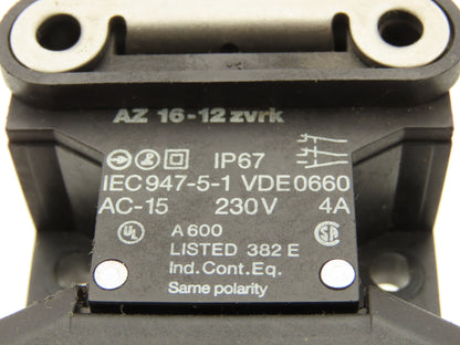 Schmersal AZ16-12ZVRK Safety Interlock Switch 1/NO 2/NC Contacts  Lot of 5