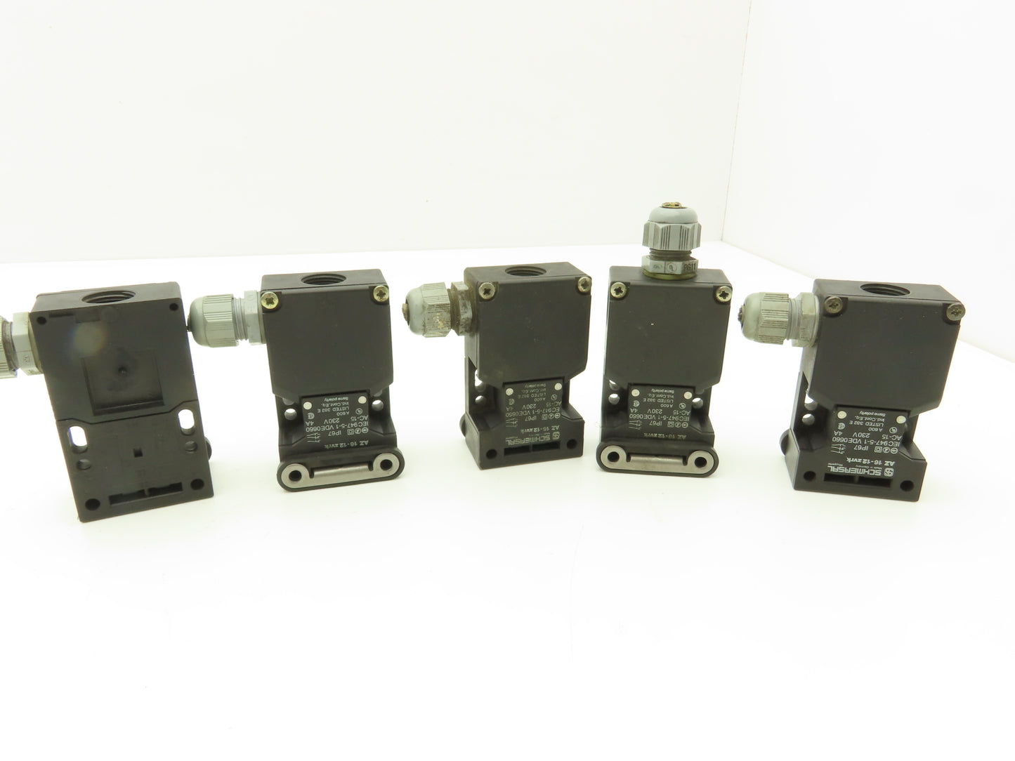 Schmersal AZ16-12ZVRK Safety Interlock Switch 1/NO 2/NC Contacts  Lot of 5