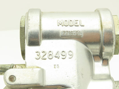 Alemite 7716-D1 Pneumatic Grease Gun Control Valve Pistol Grip 5000 PSI 1/4"NPT