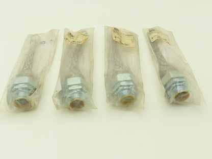 Hubbell 074093513 Liquidtight Flexible Conduit Grip Connector 3/4" Lot of 4