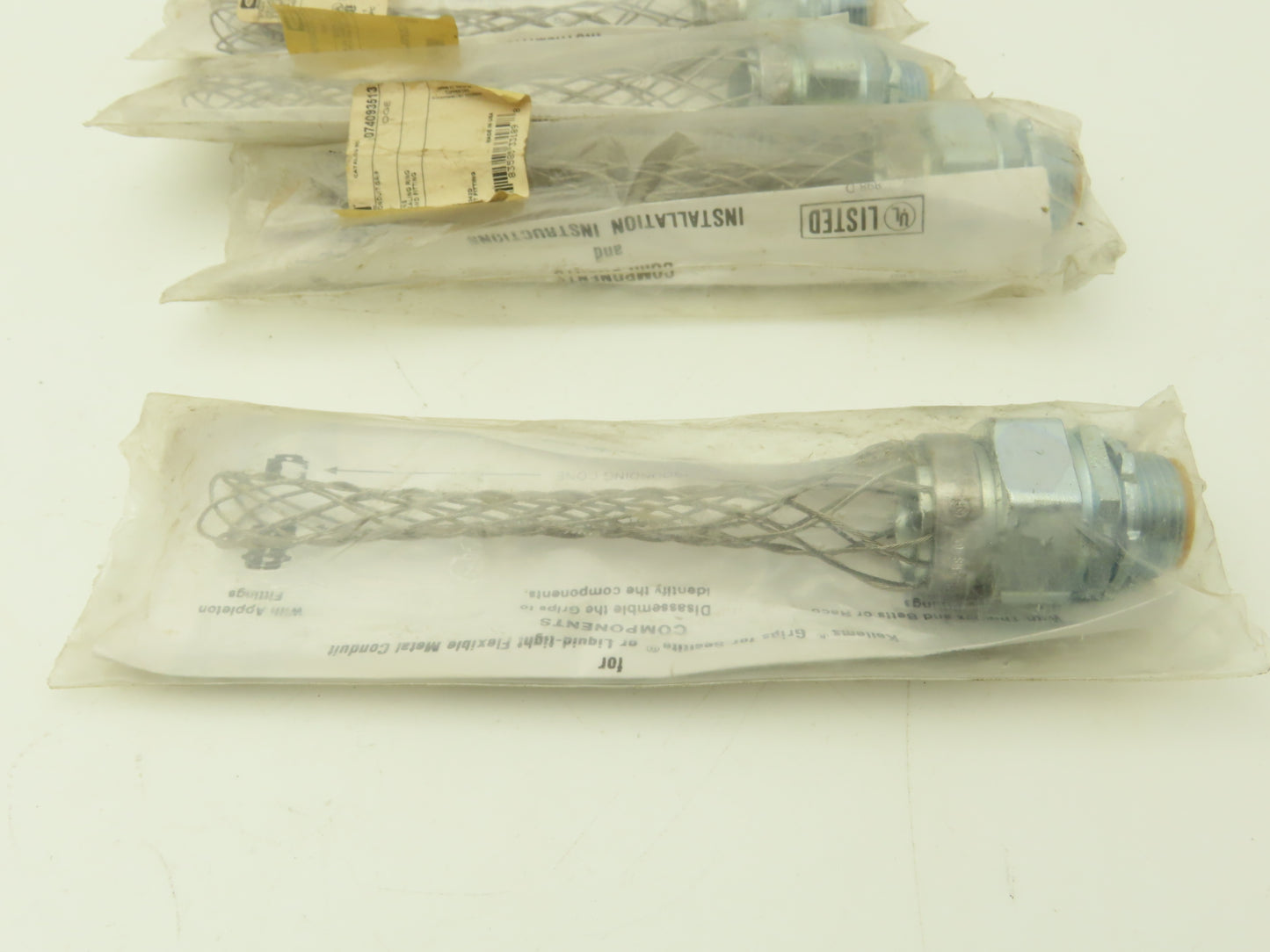 Hubbell 074093513 Liquidtight Flexible Conduit Grip Connector 3/4" Lot of 4