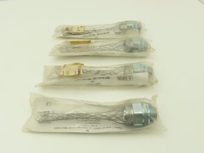 Hubbell 074093513 Liquidtight Flexible Conduit Grip Connector 3/4" Lot of 4