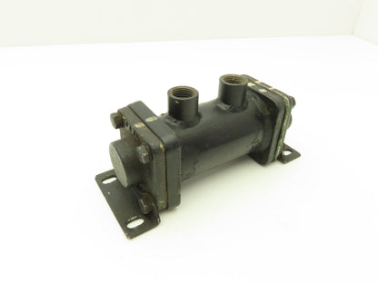 Thermal Transfer EK-505-T Oil Cooler Shell & Tube Heat Exchanger 2-Pass