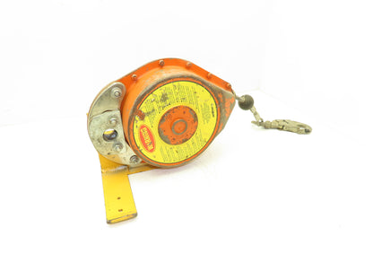 MSEC 1025 Portable Self Retractable Fall Safety Lifeline 25' With Bracket