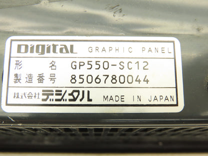 Pro Face GP550-SC12 HMI Digital Graphic Touchscreen Panel