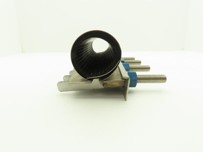 Dresser 364 Stainless Steel Pipe Repair Clamp 2.5"x12" 4-Bolt 72-7010-613