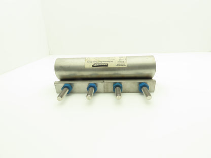 Dresser 364 Stainless Steel Pipe Repair Clamp 2.5"x12" 4-Bolt 72-7010-613