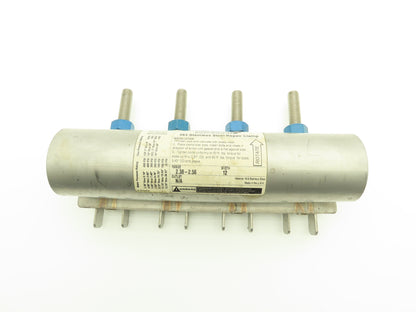 Dresser 364 Stainless Steel Pipe Repair Clamp 2.5"x12" 4-Bolt 72-7010-613