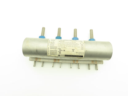 Dresser 364 Stainless Steel Pipe Repair Clamp 2.5"x12" 4-Bolt 72-7010-613