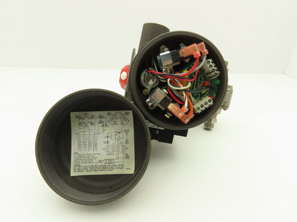 Flowserve 10I 39 SZMS24A P BC R6 Pneumatic Actuator with 1/2"NPT SS Ball Valve