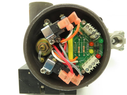 Flowserve 10I9 39 SZMS24A P BC R6 Pneumatic Actuator with 1/2"NPT SS Ball Valve