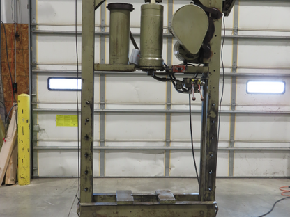 Hydraulic Press 20 Ton H Frame 120V Powered Pump Double Acting Cylinder