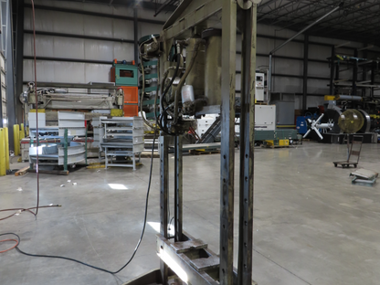 Hydraulic Press 20 Ton H Frame 120V Powered Pump Double Acting Cylinder