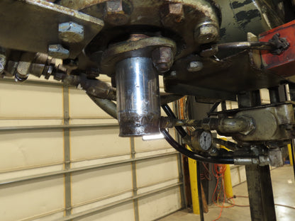 Hydraulic Press 20 Ton H Frame 120V Powered Pump Double Acting Cylinder