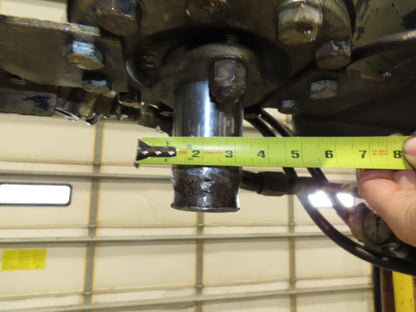 Hydraulic Press 20 Ton H Frame 120V Powered Pump Double Acting Cylinder