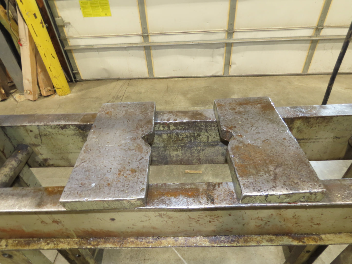 Hydraulic Press 20 Ton H Frame 120V Powered Pump Double Acting Cylinder