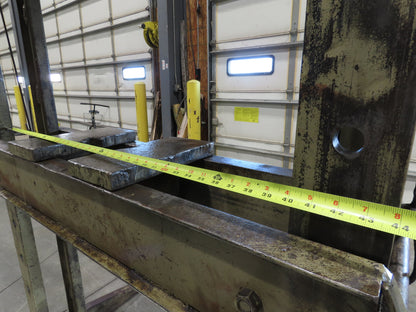 Hydraulic Press 20 Ton H Frame 120V Powered Pump Double Acting Cylinder