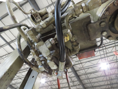 Hydraulic Press 20 Ton H Frame 120V Powered Pump Double Acting Cylinder