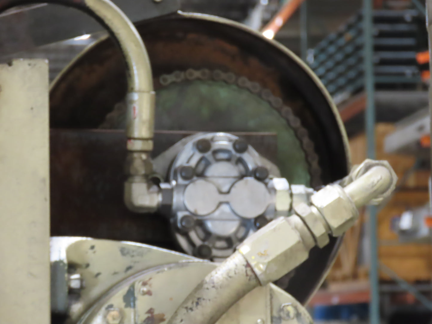 Hydraulic Press 20 Ton H Frame 120V Powered Pump Double Acting Cylinder