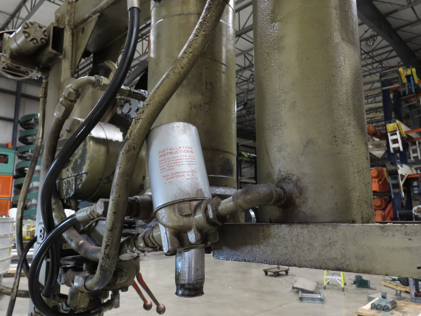 Hydraulic Press 20 Ton H Frame 120V Powered Pump Double Acting Cylinder