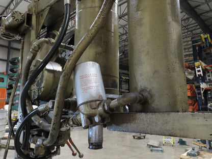 Hydraulic Press 20 Ton H Frame 120V Powered Pump Double Acting Cylinder