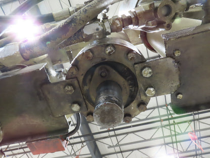 Hydraulic Press 20 Ton H Frame 120V Powered Pump Double Acting Cylinder