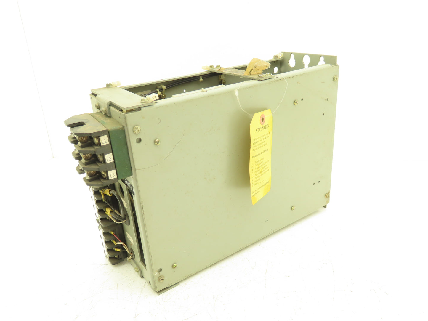 General Electric DS3820FE2C1D1A Trimmable Voltage Power Supply Input: 460V 650Hz