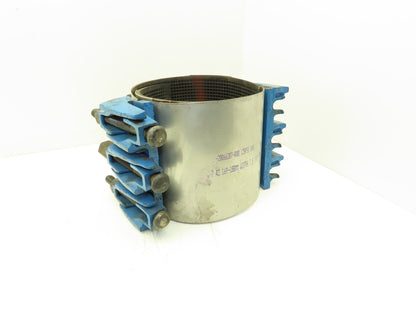 Smith Blair 025-20066307 Stainless Steel Pipe Repair Clamp 169-188x190mm 3-Bolt