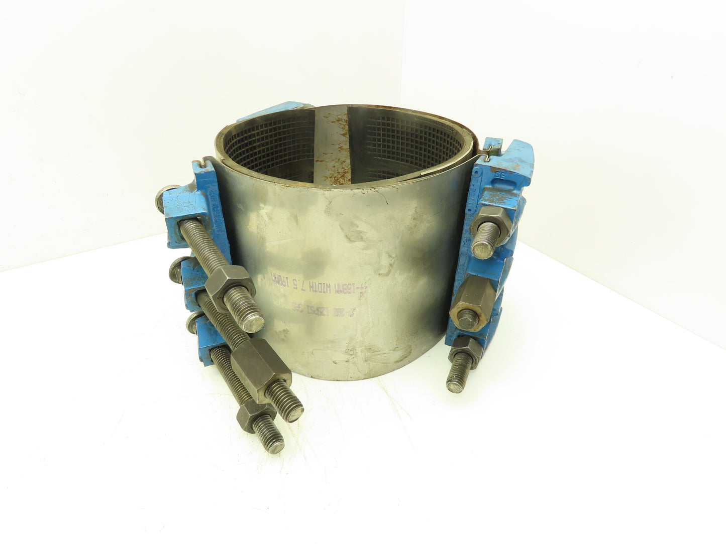 Smith Blair 025-20066307 Stainless Steel Pipe Repair Clamp 169-188x190mm 3-Bolt