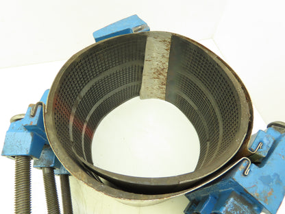 Smith Blair 025-20066307 Stainless Steel Pipe Repair Clamp 169-188x190mm 3-Bolt