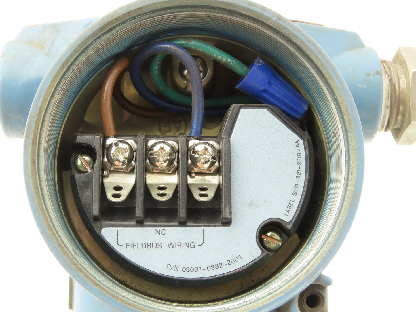 Rosemount 3051 CD1F02A1AS5Q4A0190 Pressure Transmitter 0-20"H2O 2000psi 9-32VDC