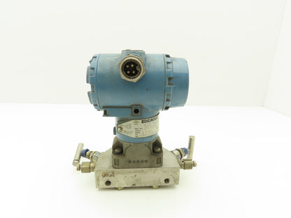 Rosemount 3051 CD1F02A1AS5Q4A0190 Pressure Transmitter 0-20"H2O 2000psi 9-32VDC