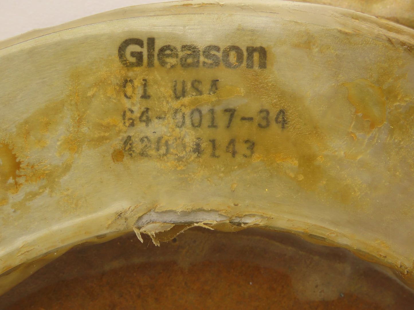 Gleason G4-0017-34 Steel Ring 7"OD x 5"ID x 1/2" Thick Knurled Outside Edge