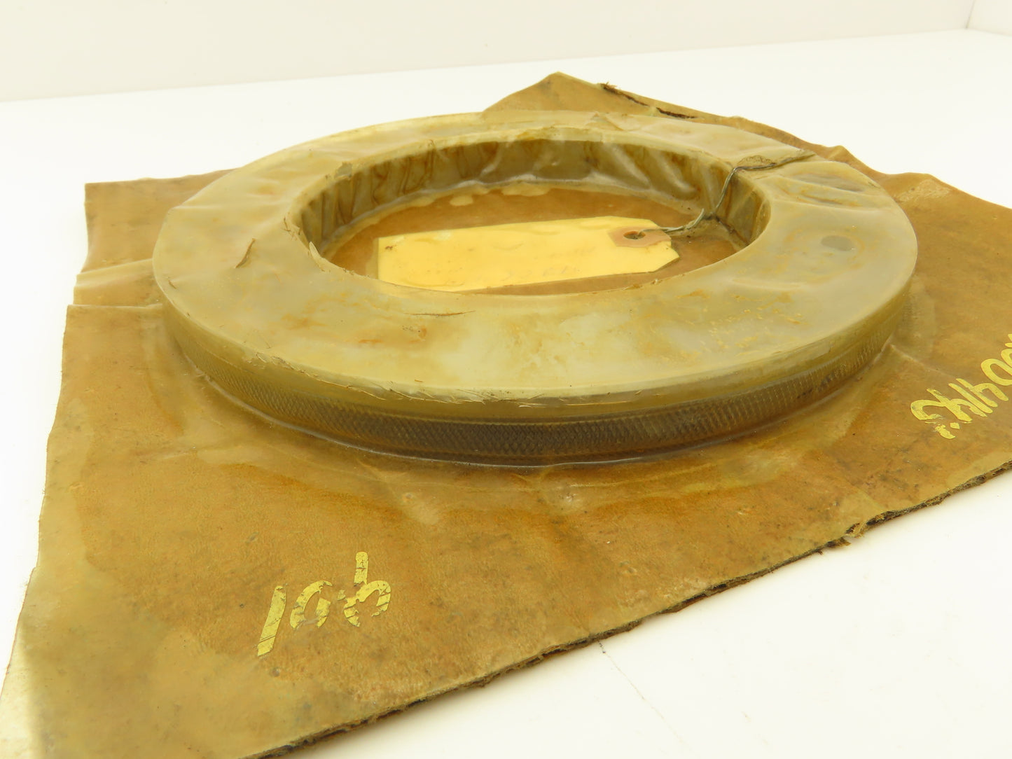 Gleason G4-0017-34 Steel Ring 7"OD x 5"ID x 1/2" Thick Knurled Outside Edge