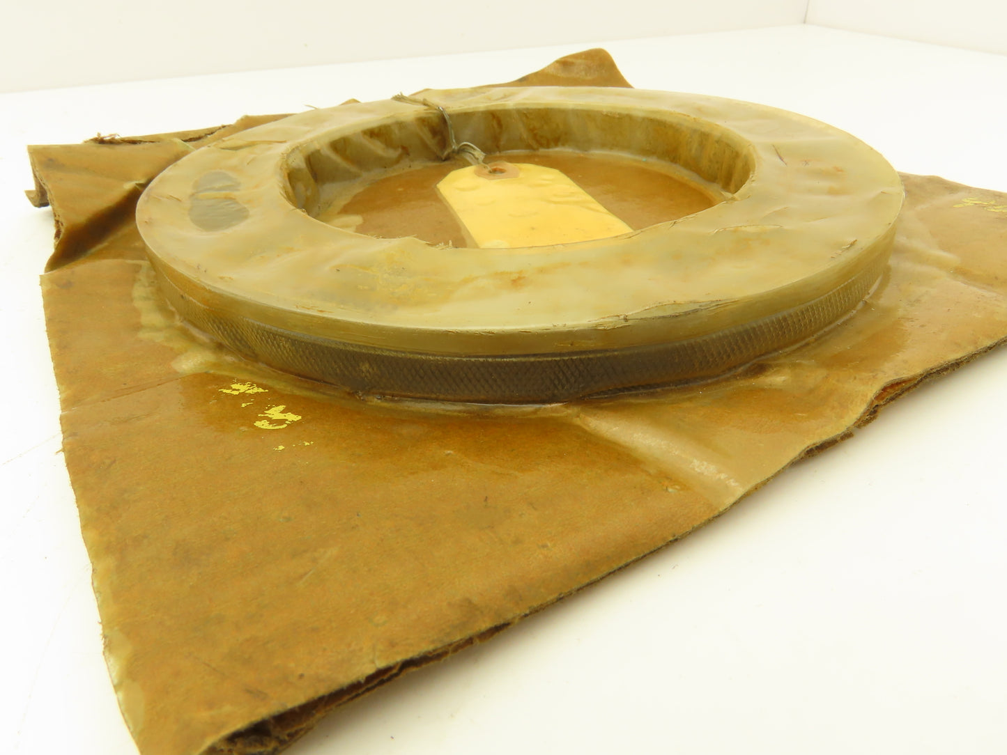 Gleason G4-0017-34 Steel Ring 7"OD x 5"ID x 1/2" Thick Knurled Outside Edge