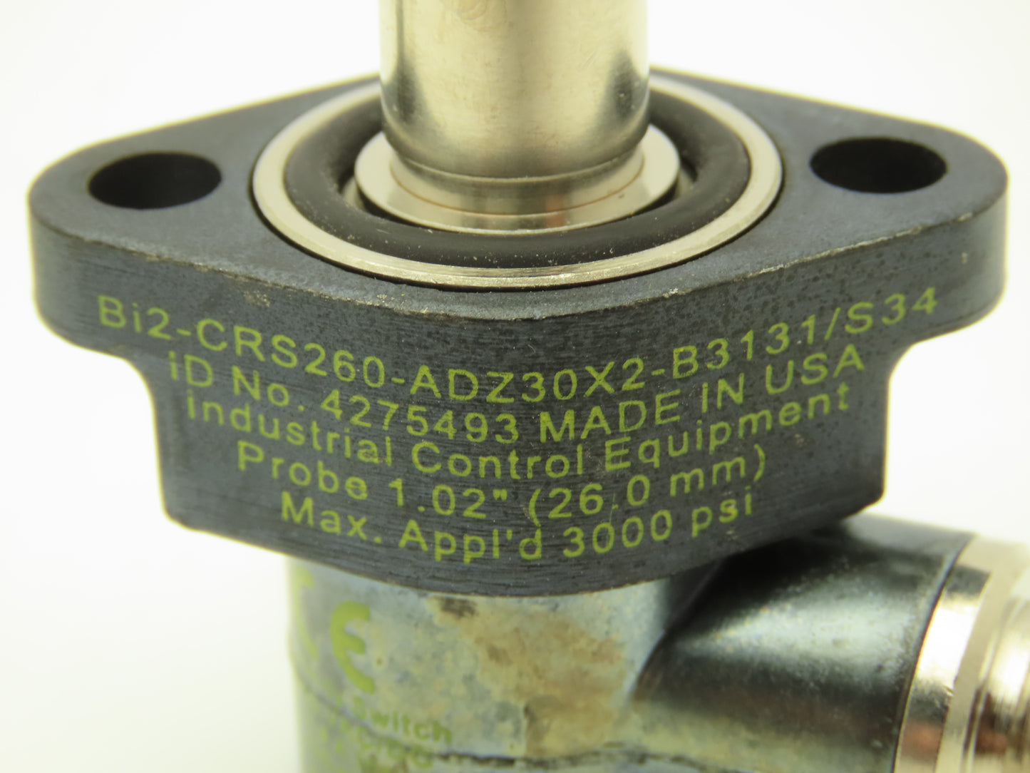 Turck BI2-CRS260-ADZ30X2 Inductive Proximity Sensor Switch 3000 PSI NO Contact