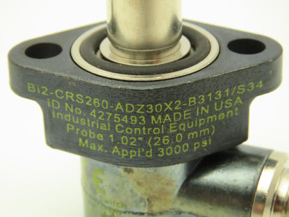 Turck BI2-CRS260-ADZ30X2 Inductive Proximity Sensor Switch 3000 PSI NO Contact